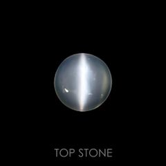 ムーンストーンキャッツアイ(宝石名ムーンストーン・キャッツアイ) インド産 4.85ct 識別済[210912729]11.9×11.9mm前後