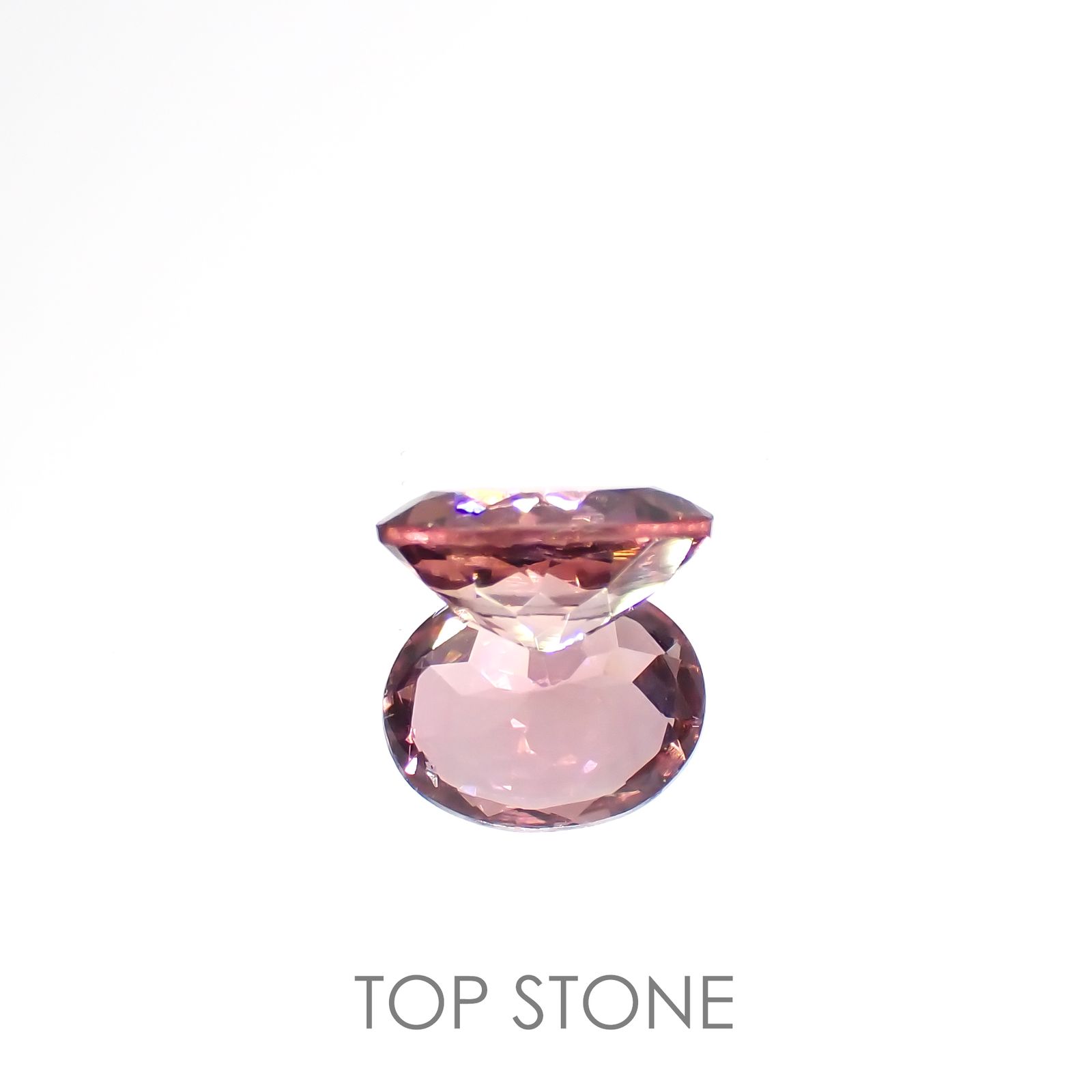 ピンクトルマリン(宝石名トルマリン)コンゴ民主共和国産 1.72ct 識別済[230320845]8.9x6.9mm前後
