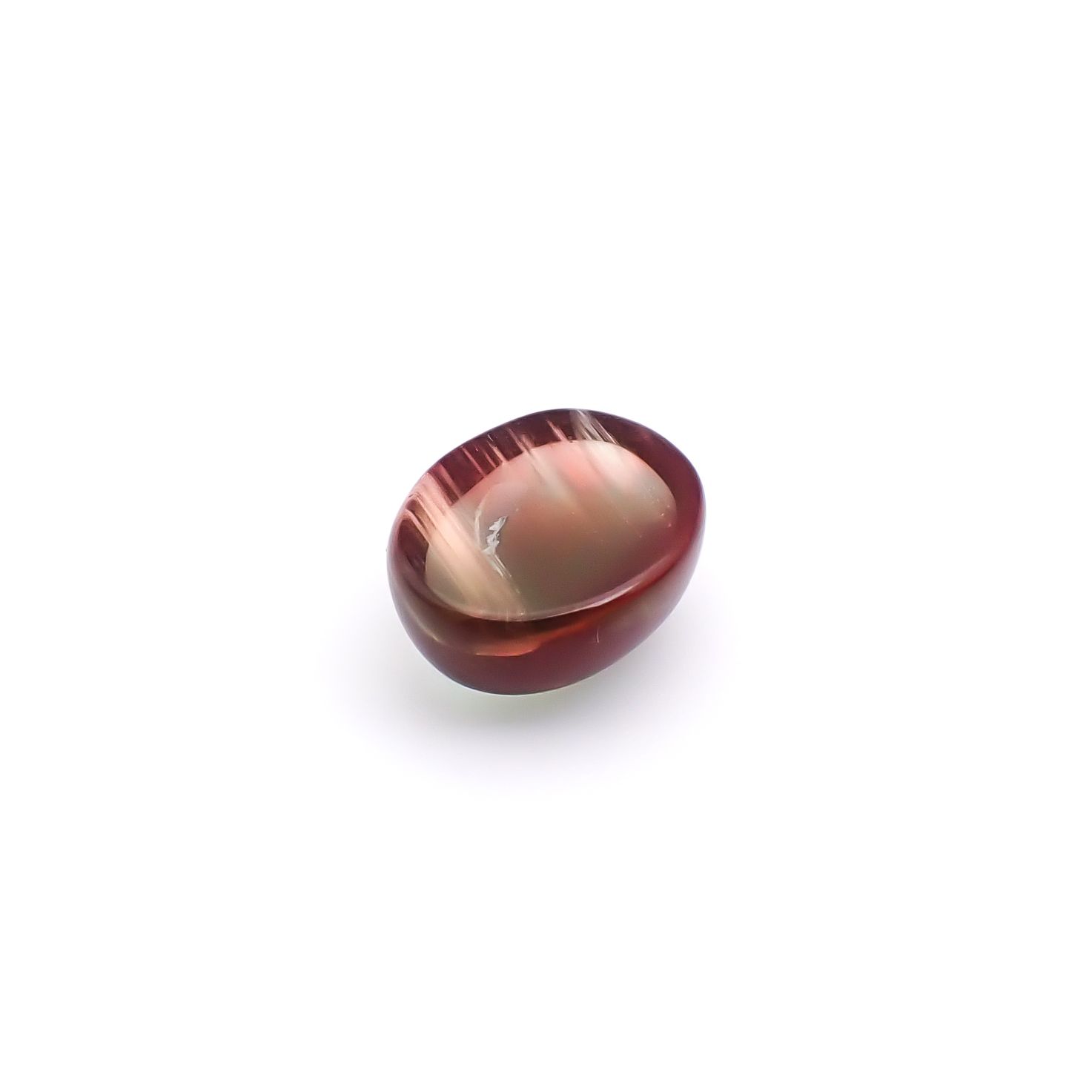 バイカラーアンデシン チベット産 3.24ct / 10.1x8.1mm前後 [260732570]