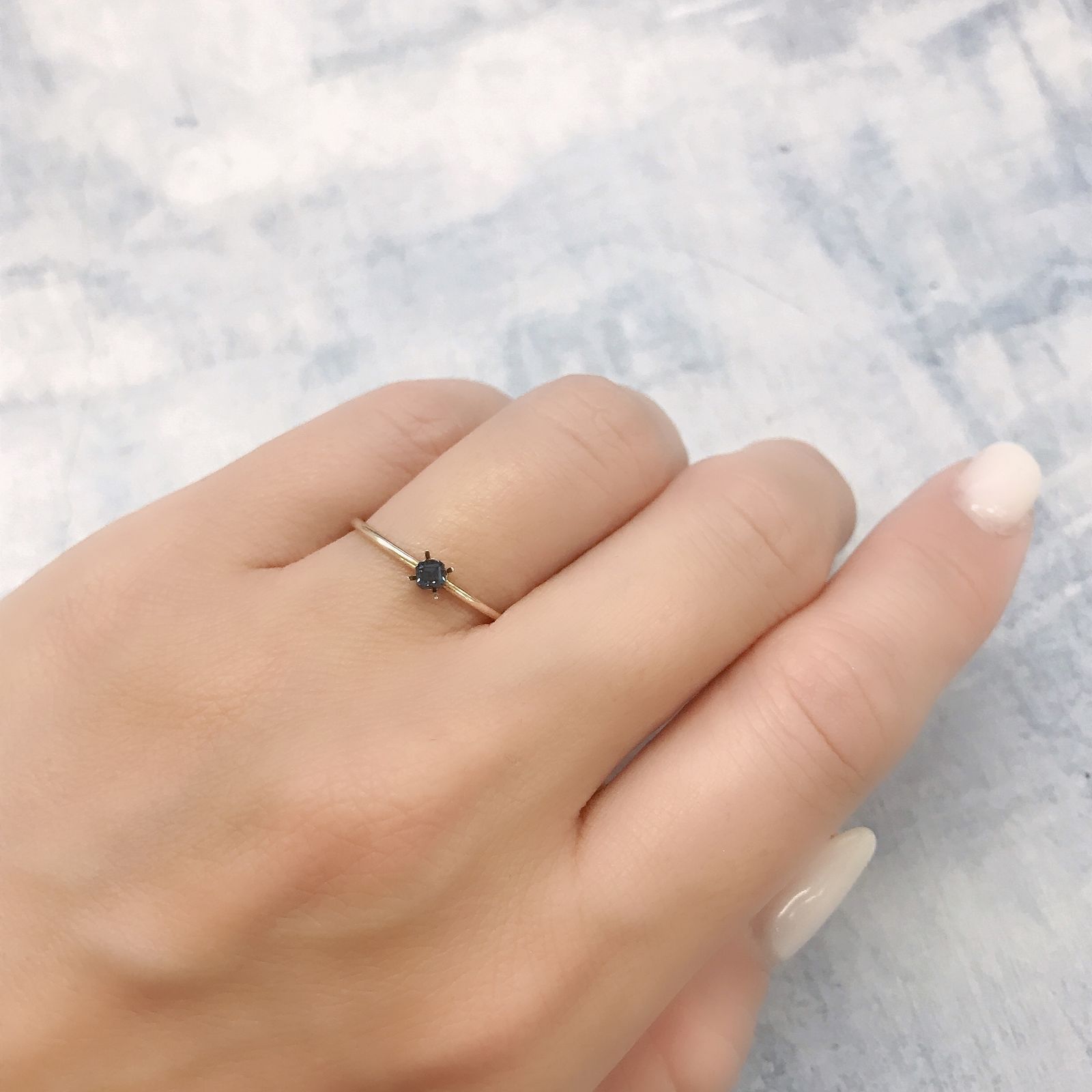 カラーチェンジガーネット アレキタイプ(宝石名ガーネット)マダガスカル・ベキリー産 0.13ct 識別済[220616536]2.6x2.5mm前後