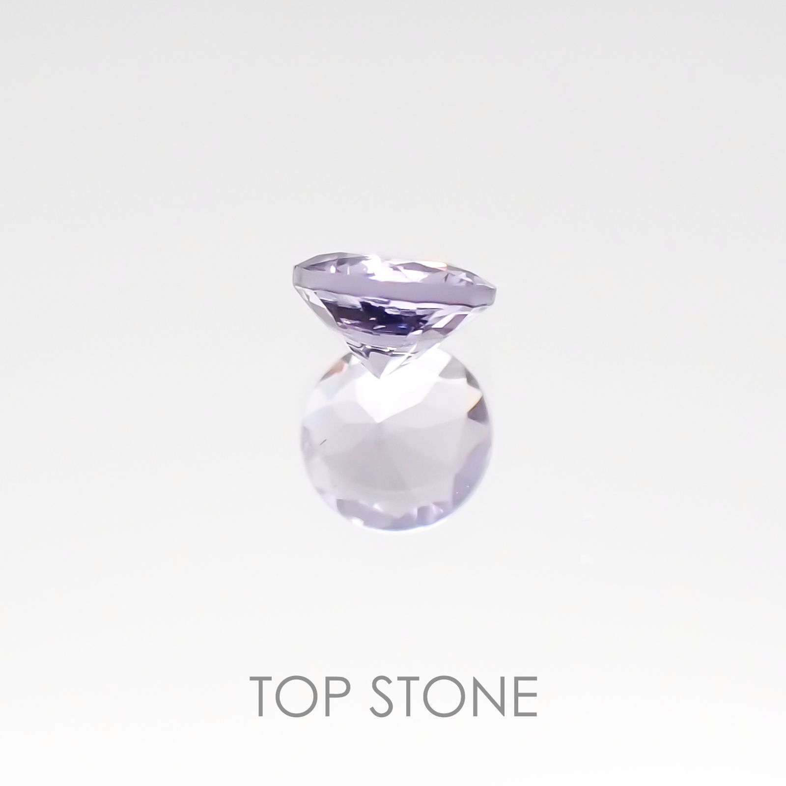 ラベンダースピネル スリランカ産 ルース 0.2ct[20106663]4×4mm前後