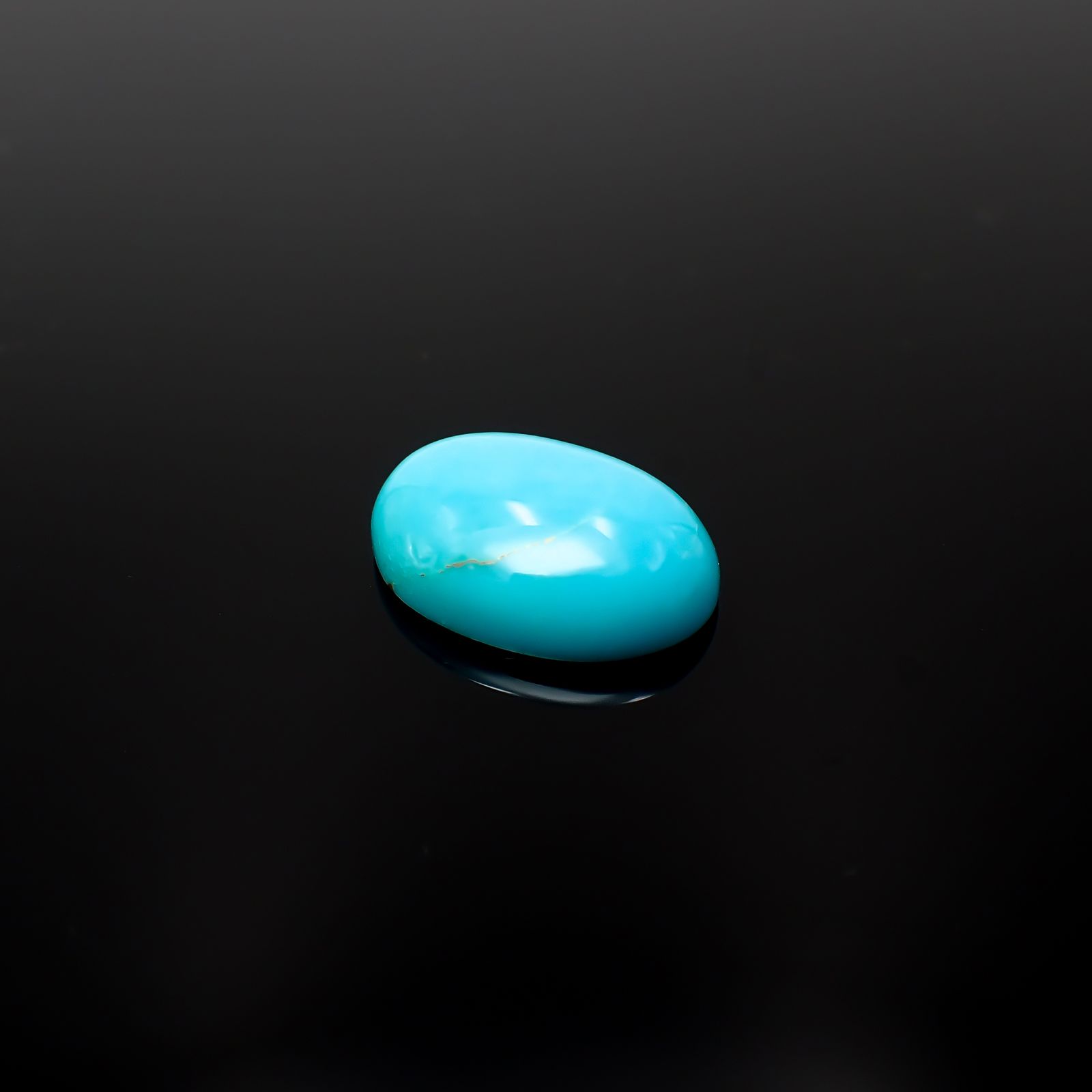 ターコイズ アメリカ・アリゾナ州キングマン産 7.92ct[240627867]18x13mm前後
