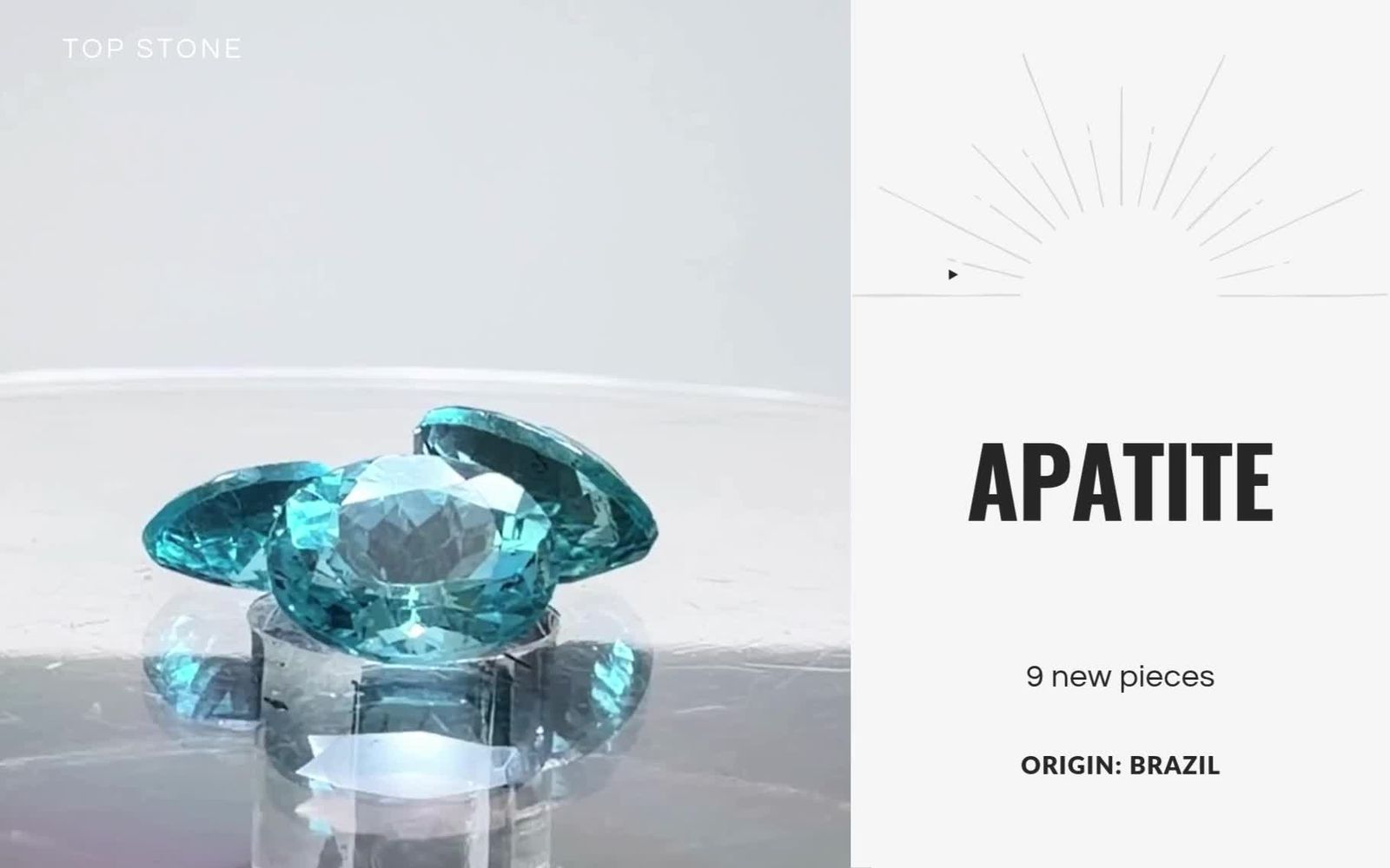 ブルートパーズ　ルース　5.03ct ブルートパーズ ステップカット25.72ct ルース ルースストーン