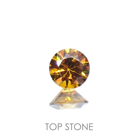 アンドラダイトガーネット(宝石名アンドラダイト・ガーネット)ナミビア産 0.38ct 識別済[220115274]4.4x4.4mm前後