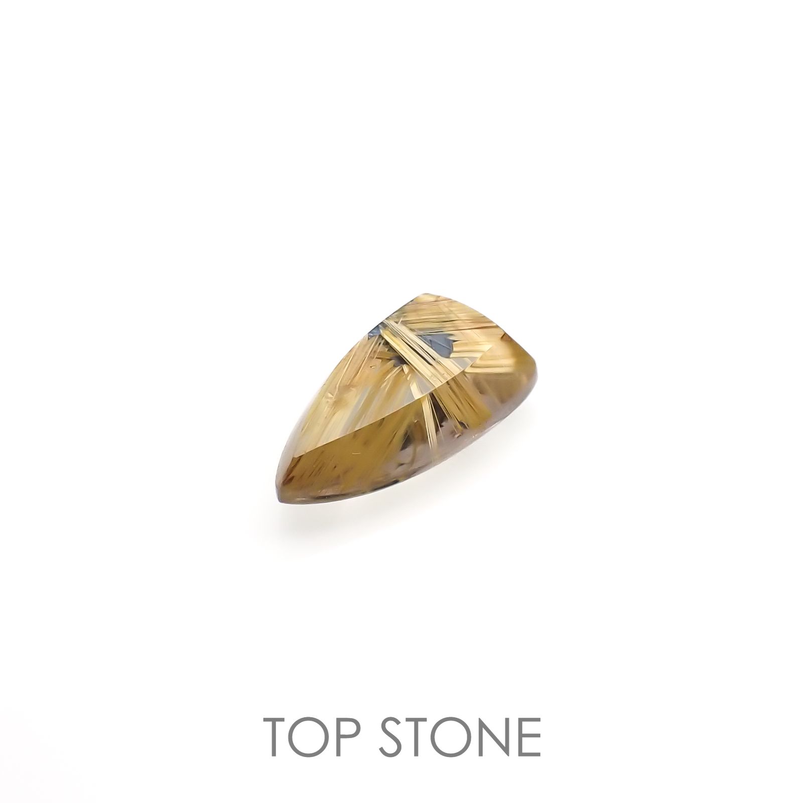 太陽タイチンルチルクォーツ ブラジル産 4.61ct[220716735]15.9x8.8mm前後