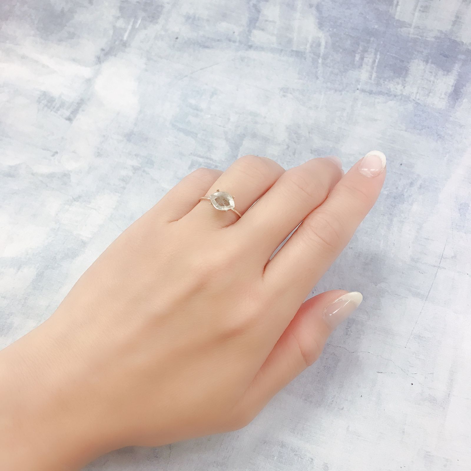 ティンカーベルクォーツ ブラジル産 1.38ct[220717045]9.8x6.9mm前後