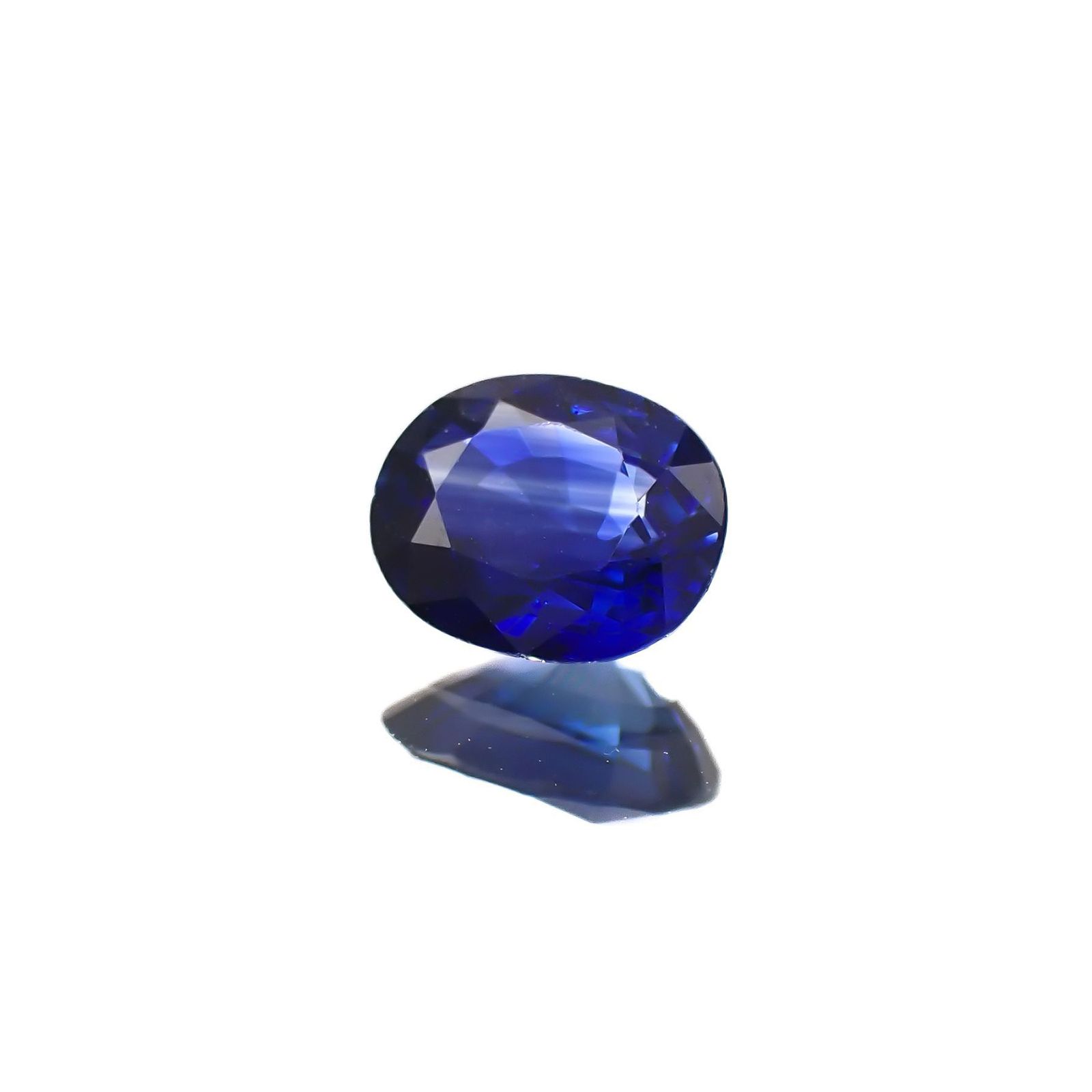 サファイア(宝石名サファイア)スリランカ/マダガスカル産 識別済 0.68ct / 5.9x4.8mm前後 [260817645]