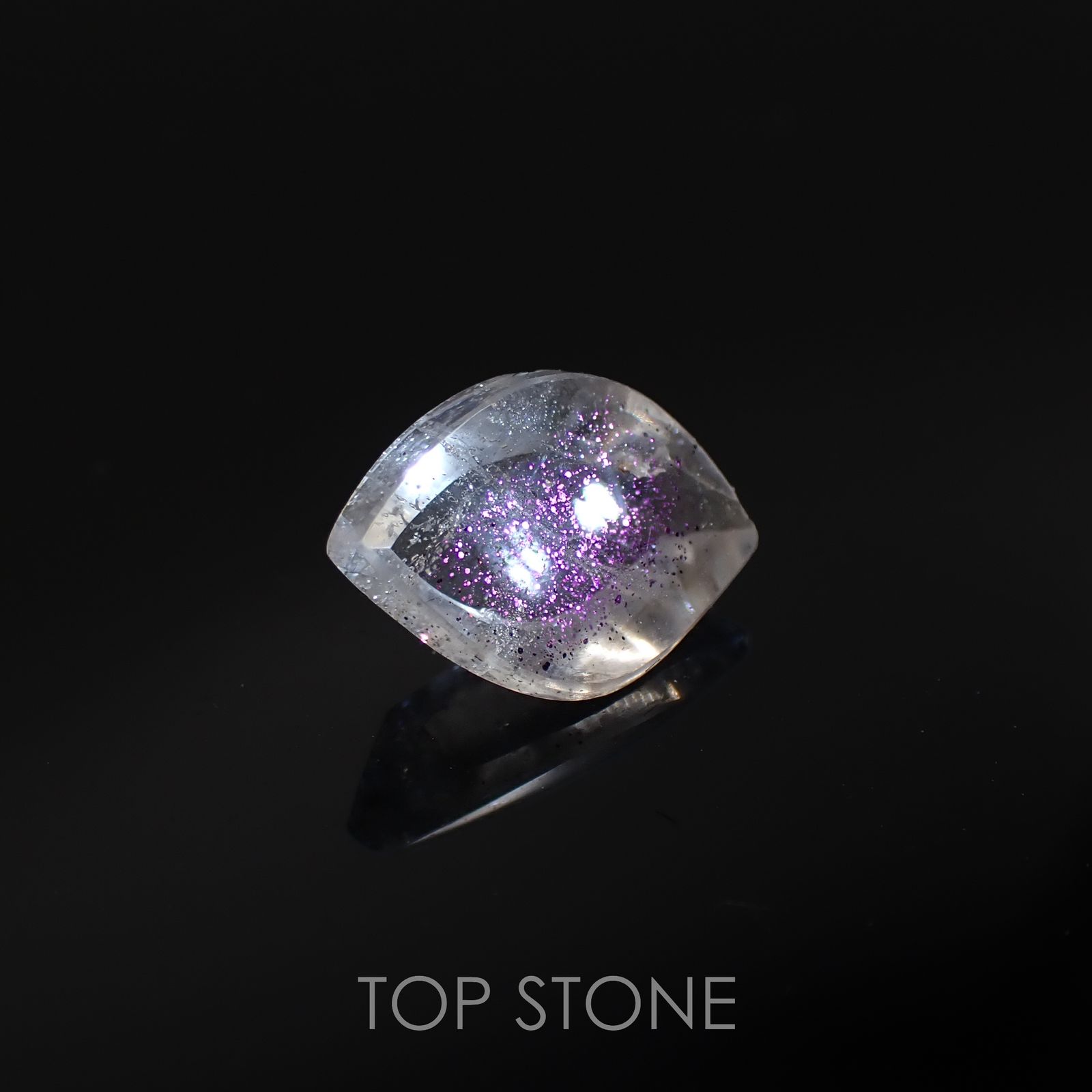 ティンカーベルクォーツ ブラジル産 1.38ct[220717045]9.8x6.9mm前後