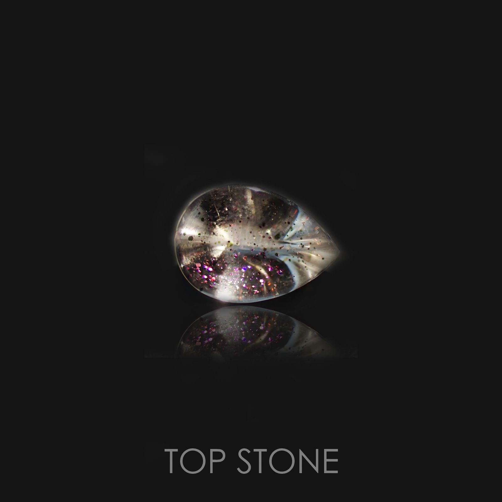 ティンカーベルクォーツ ブラジル産 ルース 1.14ct[210410491]8.3×5.8mm前後