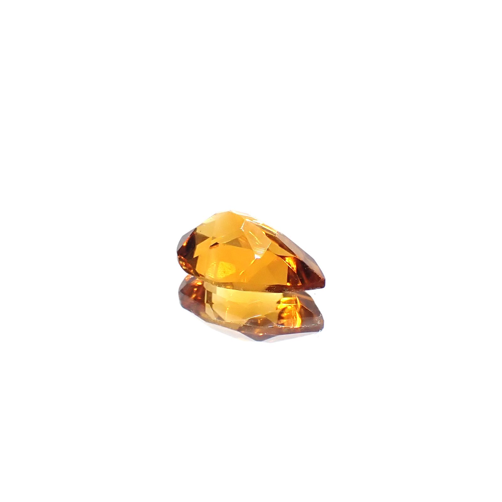 マデイラシトリン ブラジル・ミナスジェライス州産 0.99ct [250630587]8.9x6.1mm前後