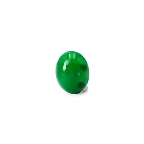 翡翠 ビルマ産 0.63ct / 6.2x4.9mm前後 [260532110]