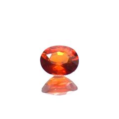 クリノヒューマイト(宝石名クリノヒューマイト)パキスタン産 0.52ct 識別済[220115582]5.4x4.4mm前後