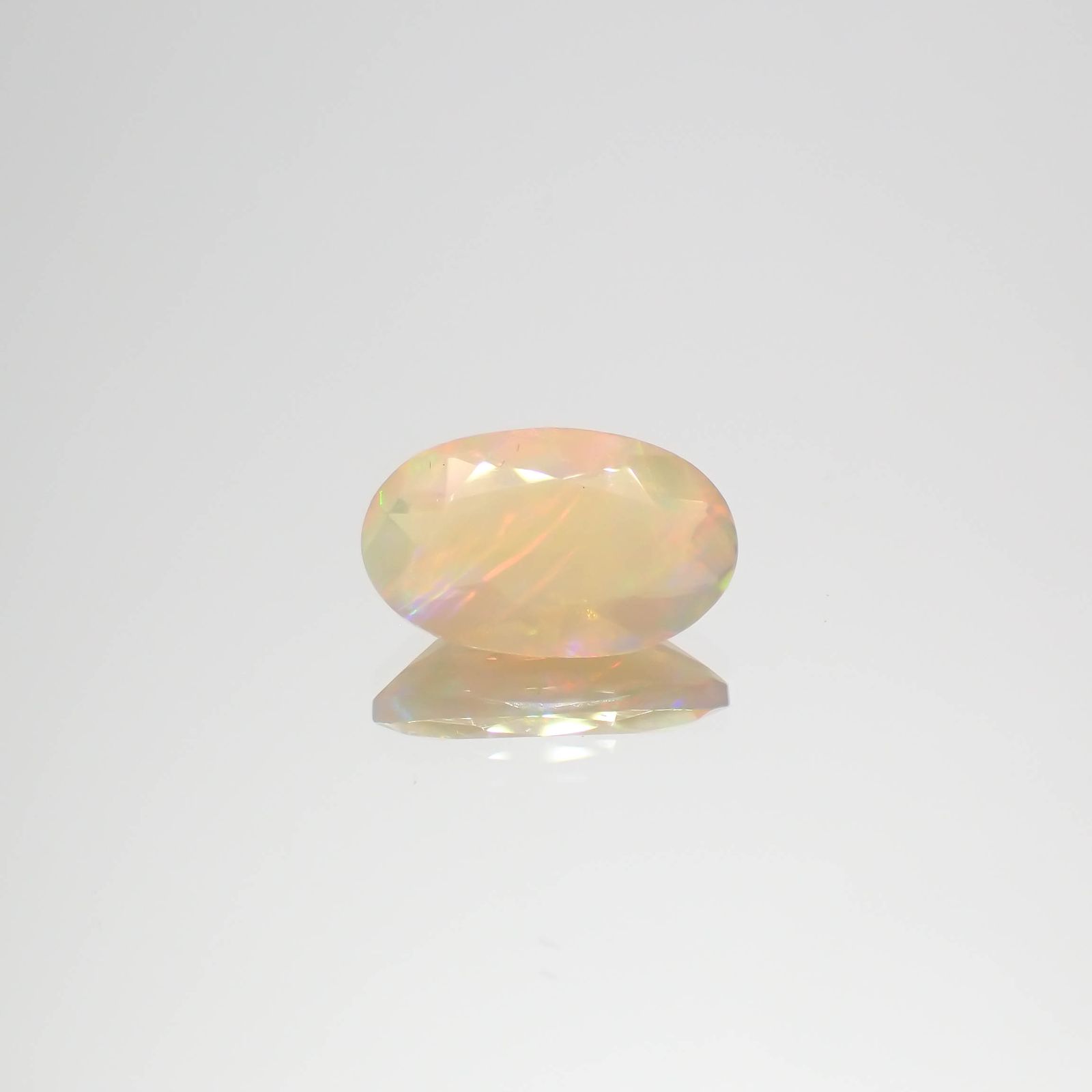 エチオピアオパール(宝石名オパール)エチオピア産 1.28ct 識別済[230521993]11.1x6.7mm前後