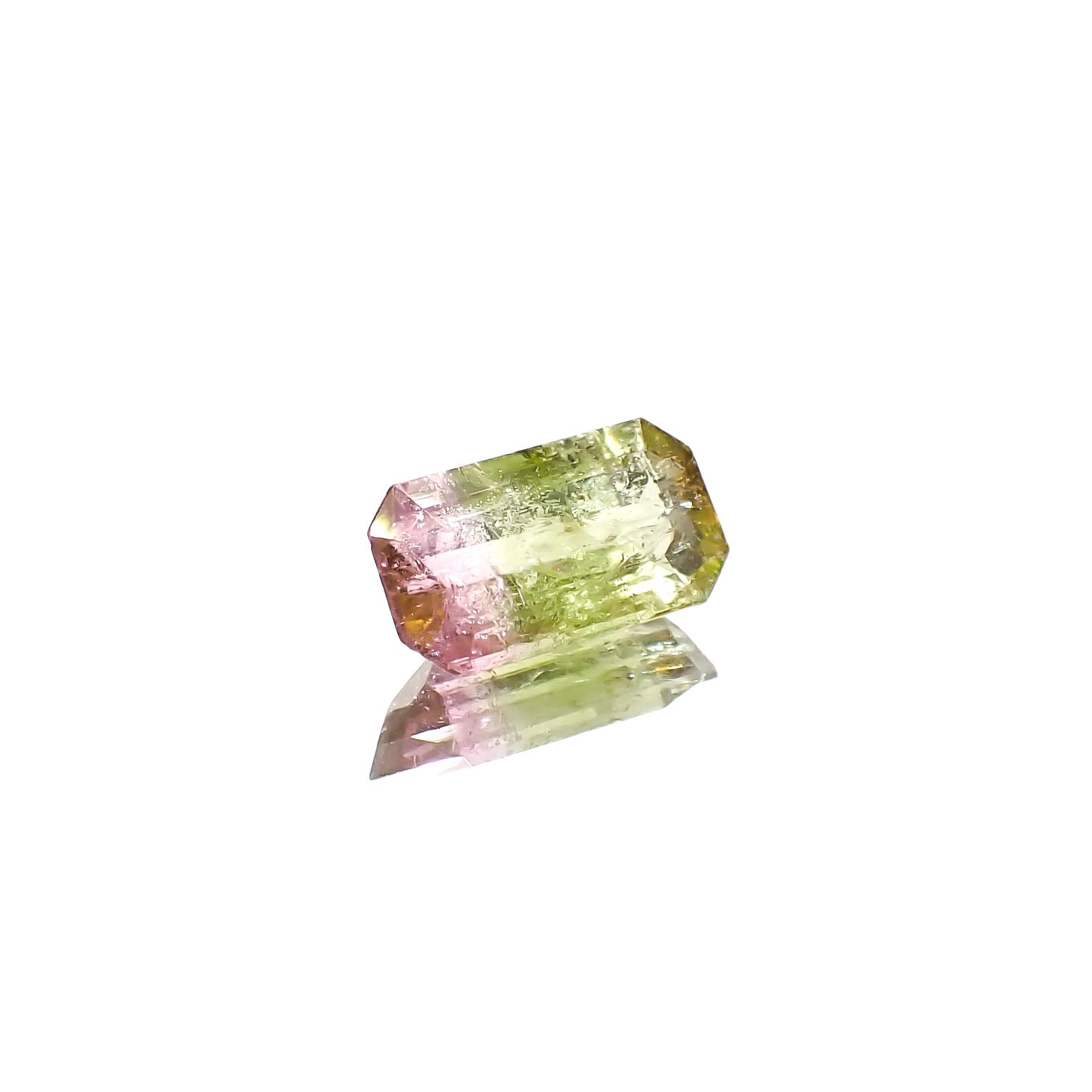 バイカラートルマリン アフガニスタン産 1.25ct[240929142]9x5mm前後
