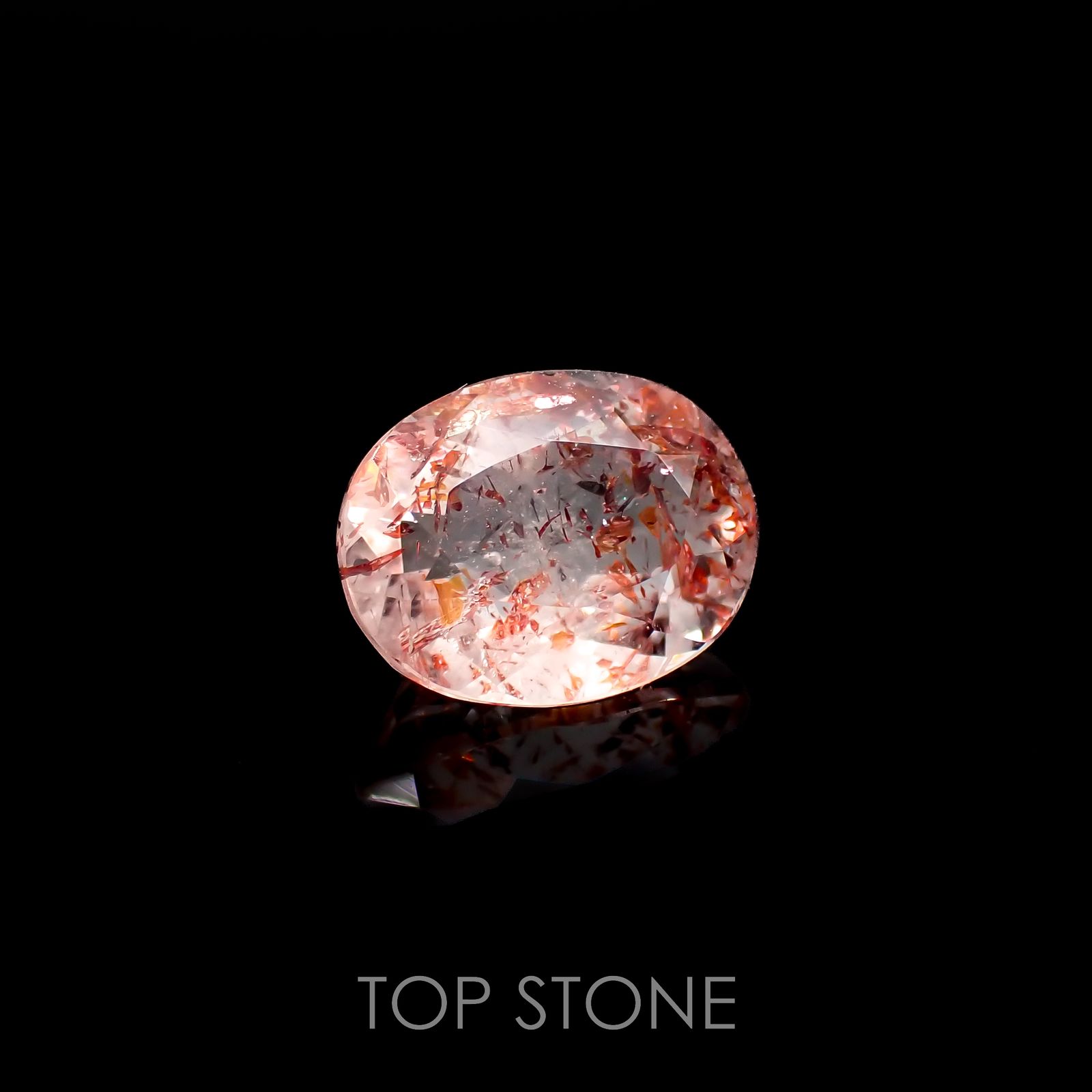 ファイヤークォーツ ナイジェリア産 1.76ct[220917576]9.1x7.1mm前後