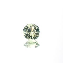 グリーンクリソベリル(宝石名クリソベリル)スリランカ/マダガスカル産 0.29ct 識別済[231225022]4.2x4.1mm前後