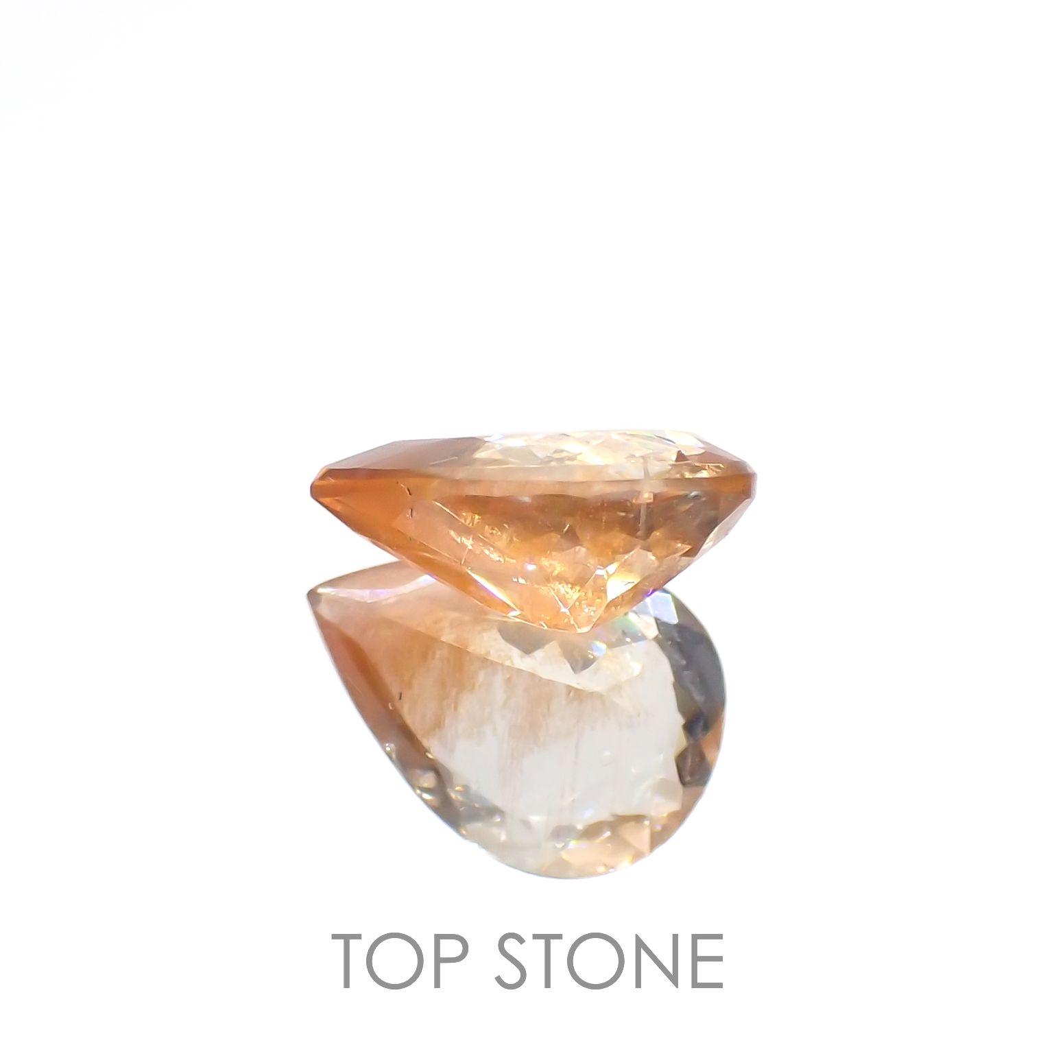 サンストーンスキャポライト(宝石名シーン・スキャポライト)タンザニア産 1.13ct 識別済[221219271]9.1x6.6mm前後