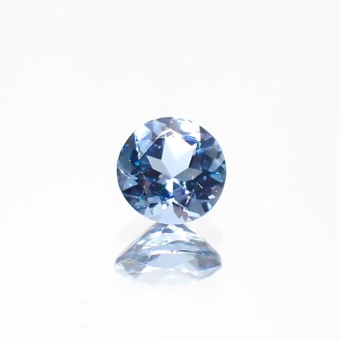サンタマリアアクアマリン(宝石名アクアマリン)ブラジル産 0.15ct 識別済[230421852]3.5x3.5mm前後