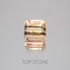 インペリアルトパーズ(宝石名トパーズ)ブラジル産 1.34ct 識別済[220717116]5.7x5.6mm前後