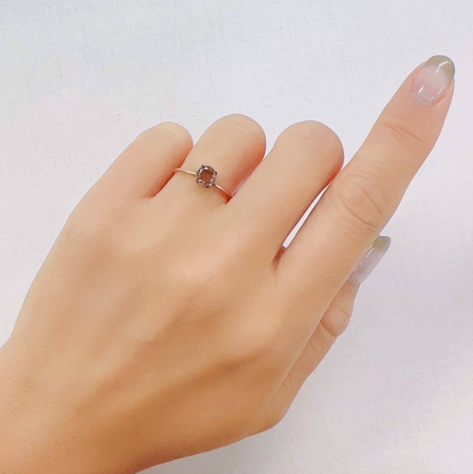 カラーチェンジマラヤガーネット(宝石名ガーネット)タンザニア・マヘンゲ産 0.53ct 識別済[230823061]5.1x5.1mm前後