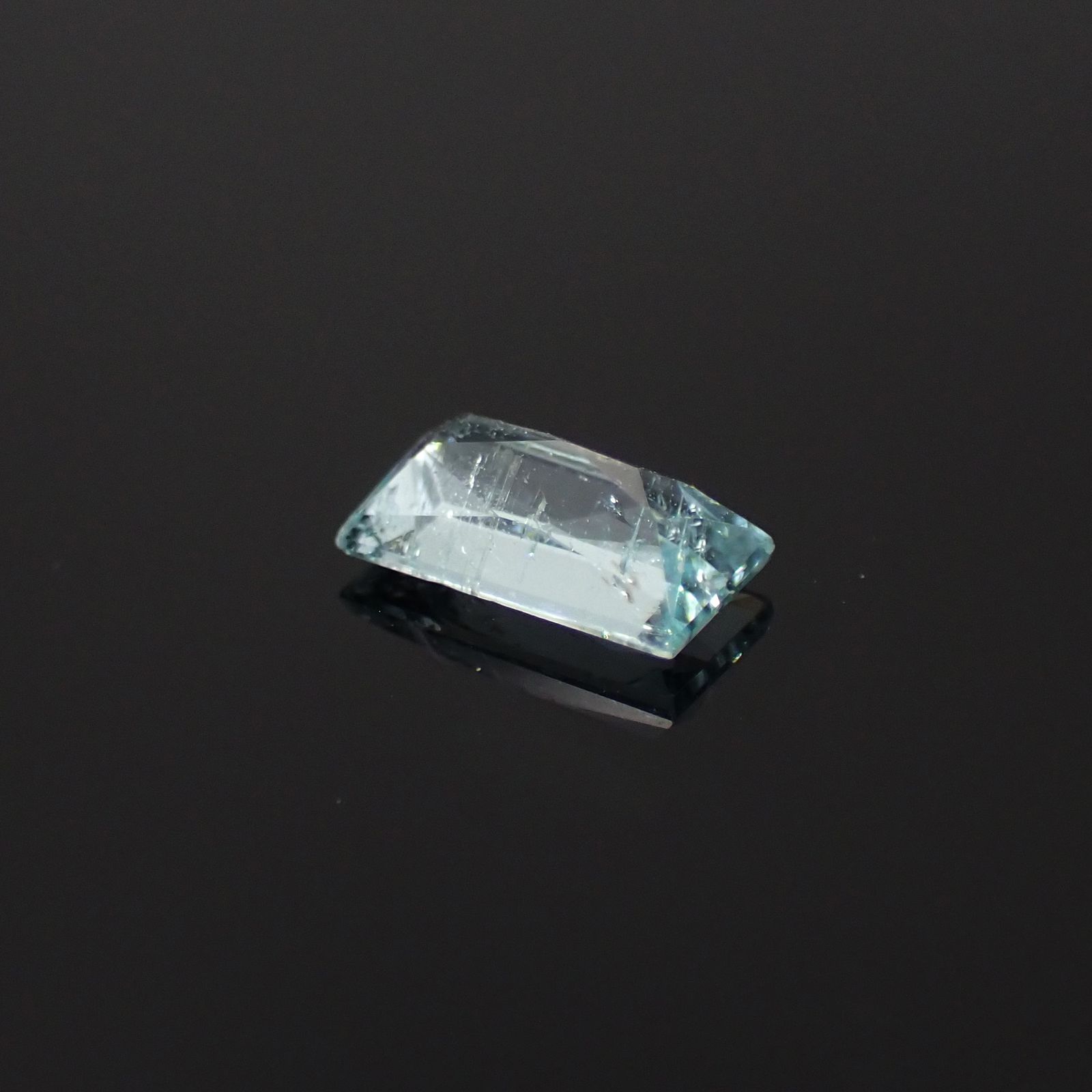 パライバトルマリン(宝石名トルマリン/別名パライバ・トルマリン)モザンビーク産 0.44ct 識別済[230522236]6.2x3.4mm前後