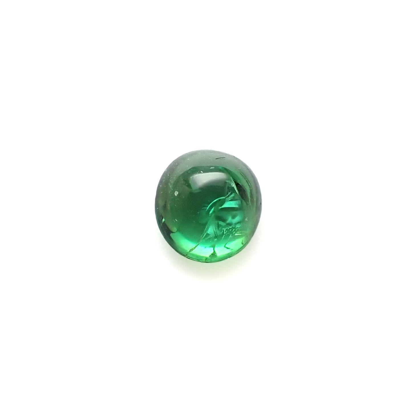 クロムトルマリン タンザニア産 0.66ct[240527774]5.4x5mm前後
