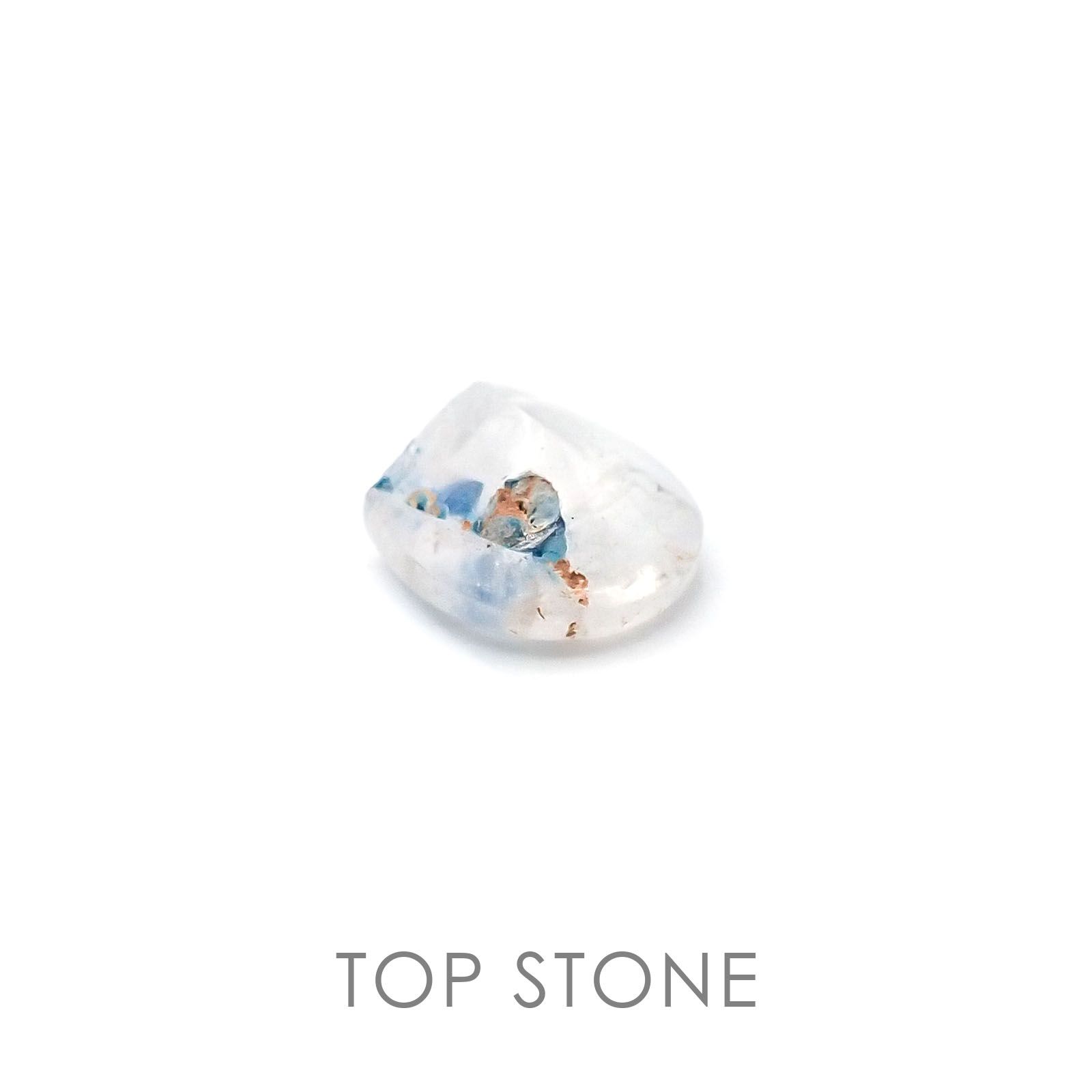 パライバクォーツ ブラジル産 ルース 0.68ct[20095690]5.7×5.8mm前後