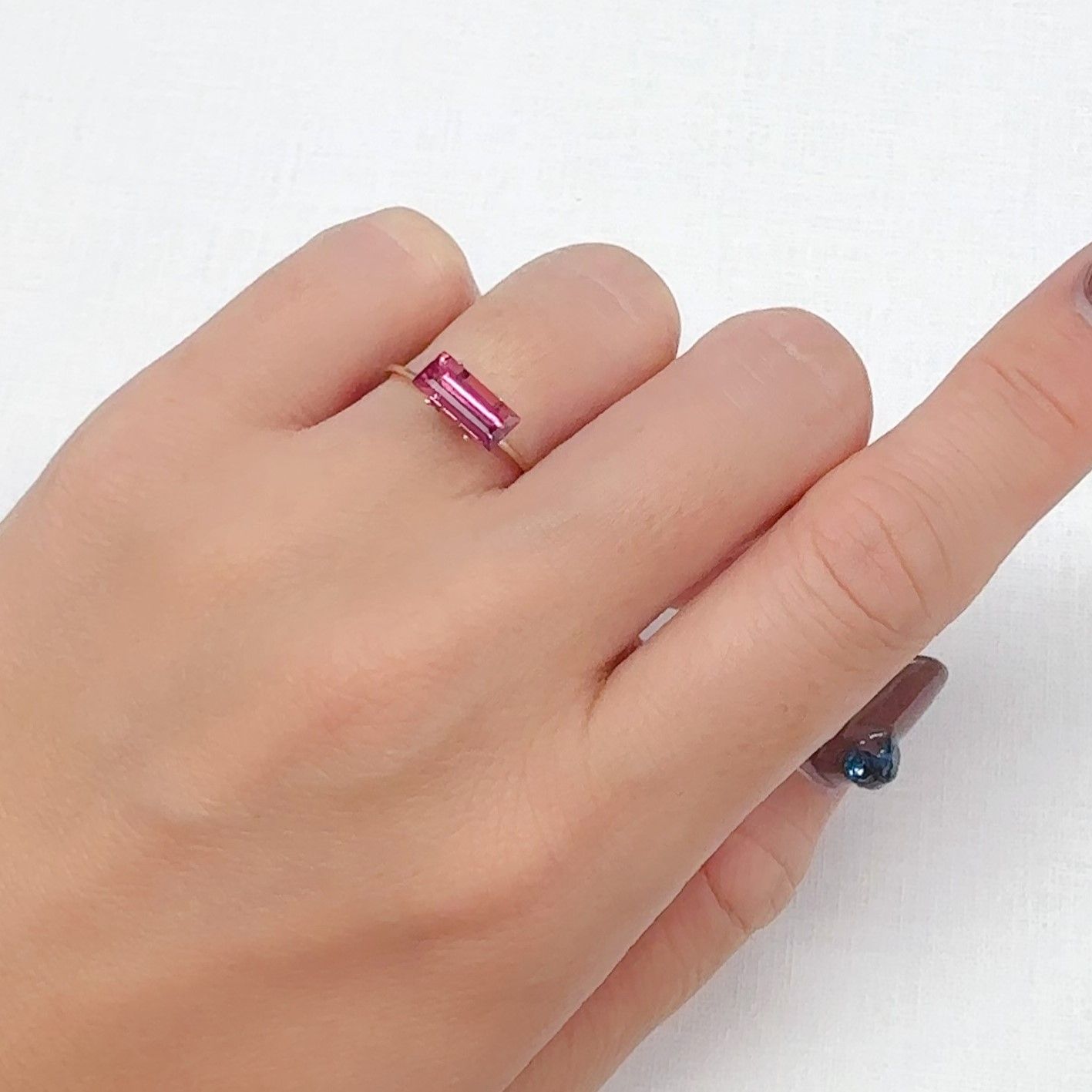 ルベライト ブラジル産 1.18ct[240628090]9.1x4.2mm前後