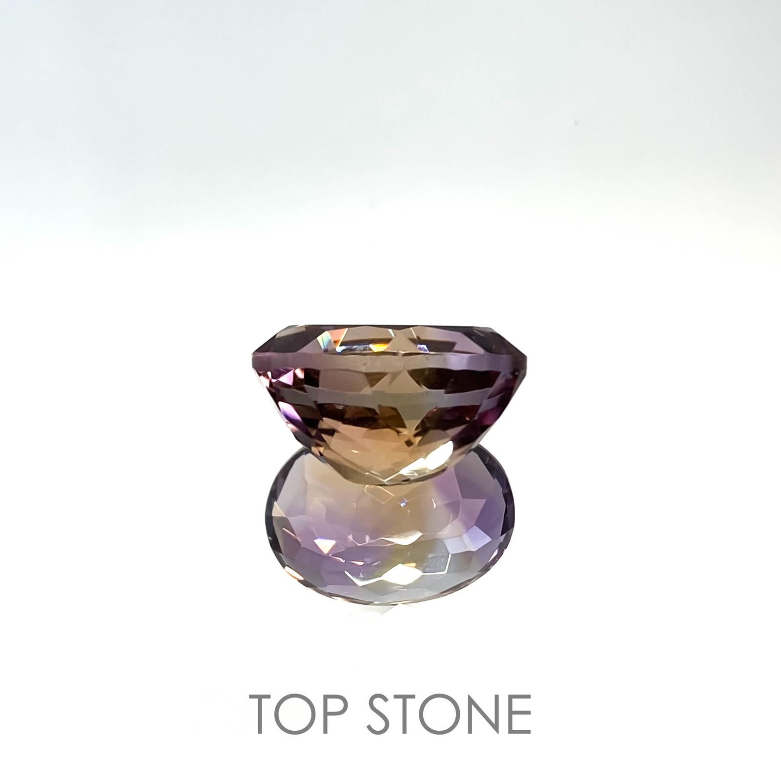 アメトリン ブラジル産 6.11ct[221018585]13.2x9.8mm前後
