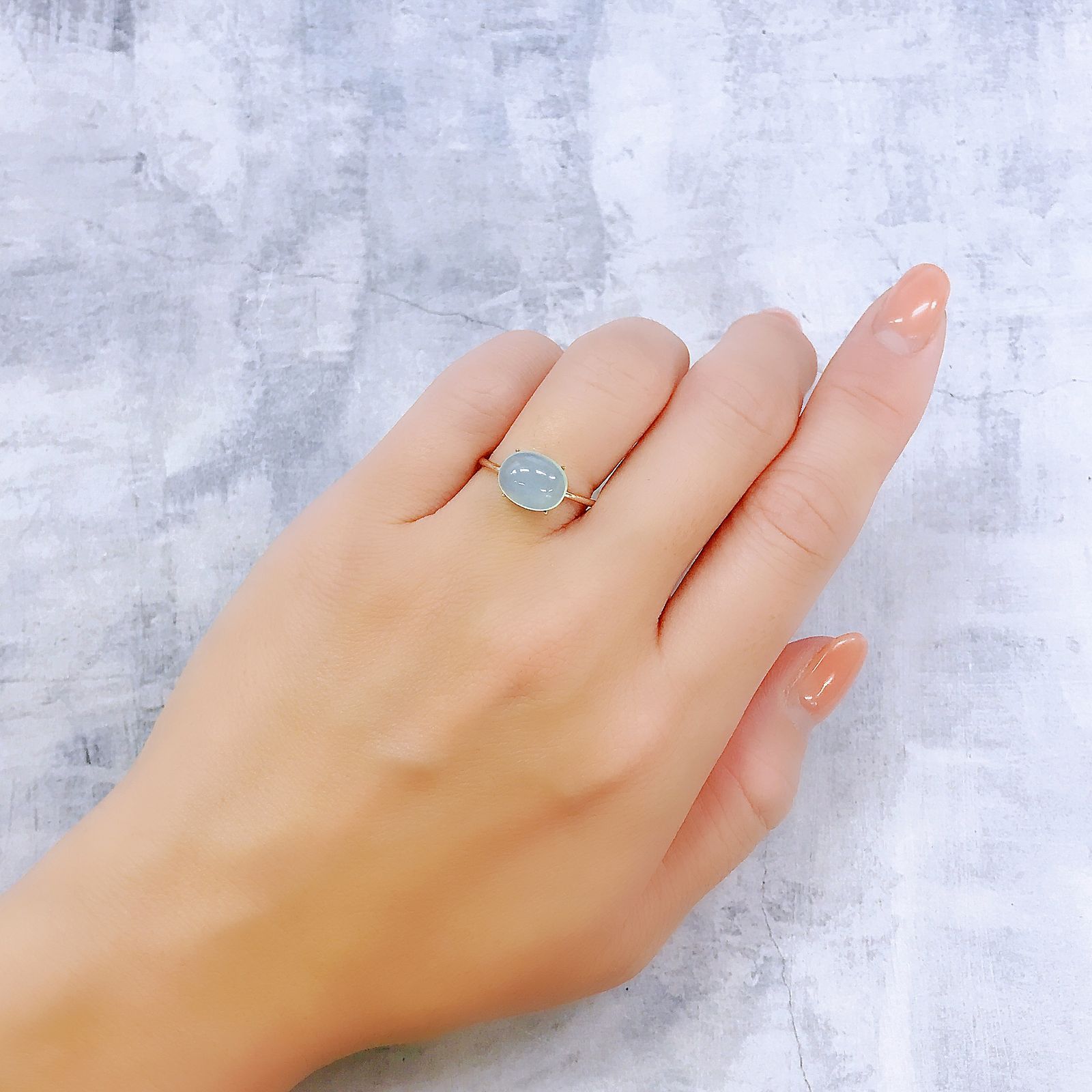 ブルーオパール ペルー産 1.87ct[220917842]9.9x8mm前後