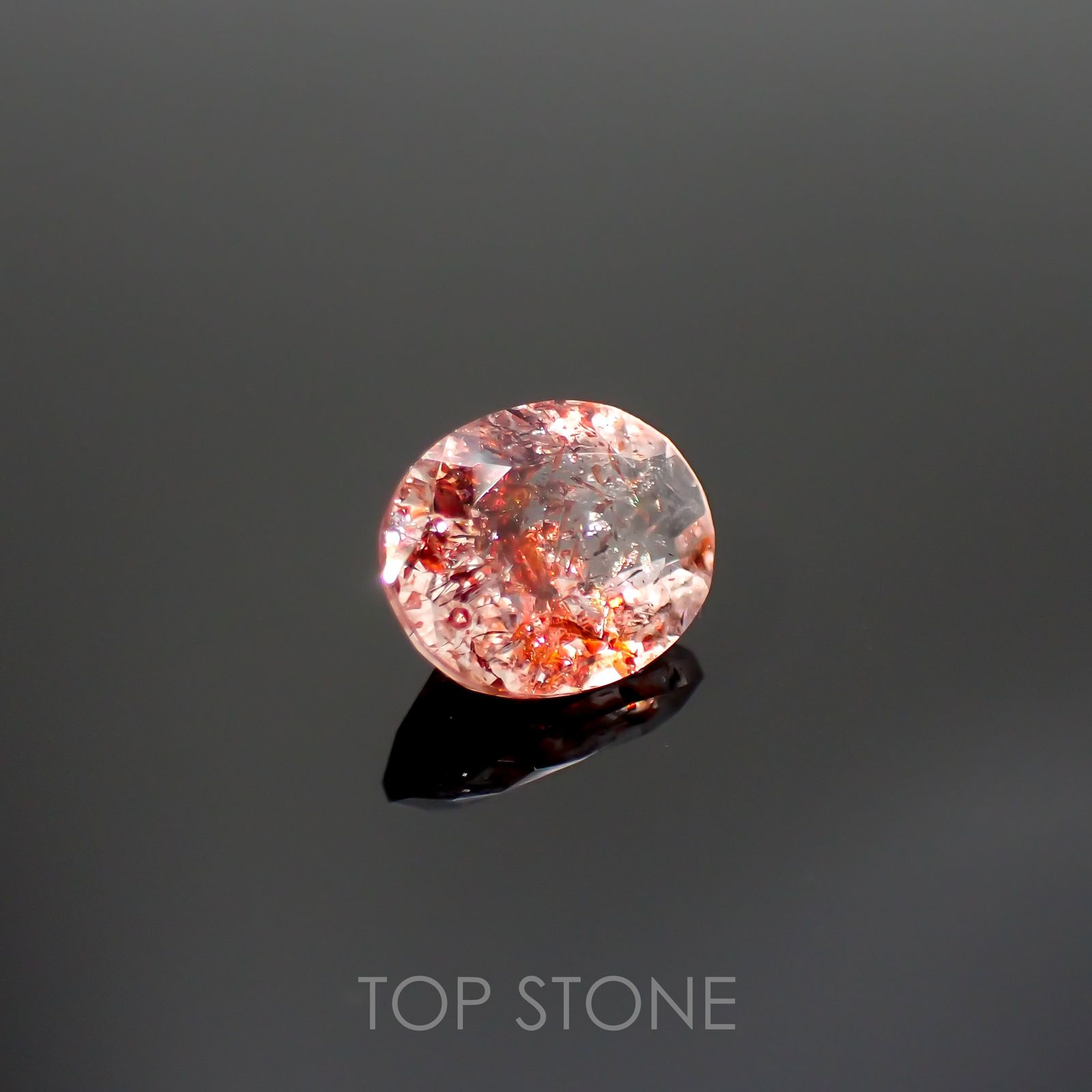 ファイヤークォーツ ナイジェリア産 1.45ct[220114753]8.7x6.8mm前後