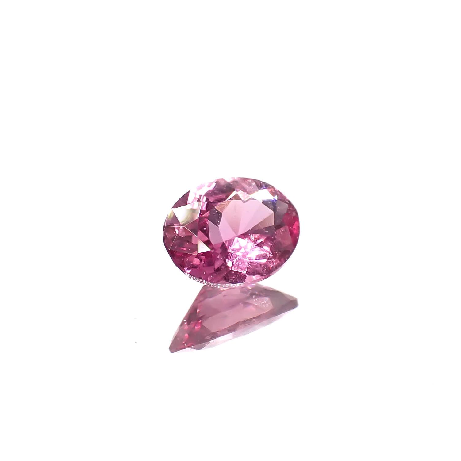 ピンクサファイア ビルマ/モザンビーク産 0.36ct[240929062]5.2x3.9mm前後