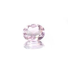 ピンクフローライト(宝石名フルオライト)ブラジル産 識別済 2.94ct / 10.1x8mm前後 [220115130]