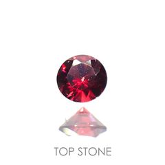 レッドスピネル(宝石名レッド・スピネル)タンザニア産 0.11ct 識別済[220114315]2.8x2.8mm前後