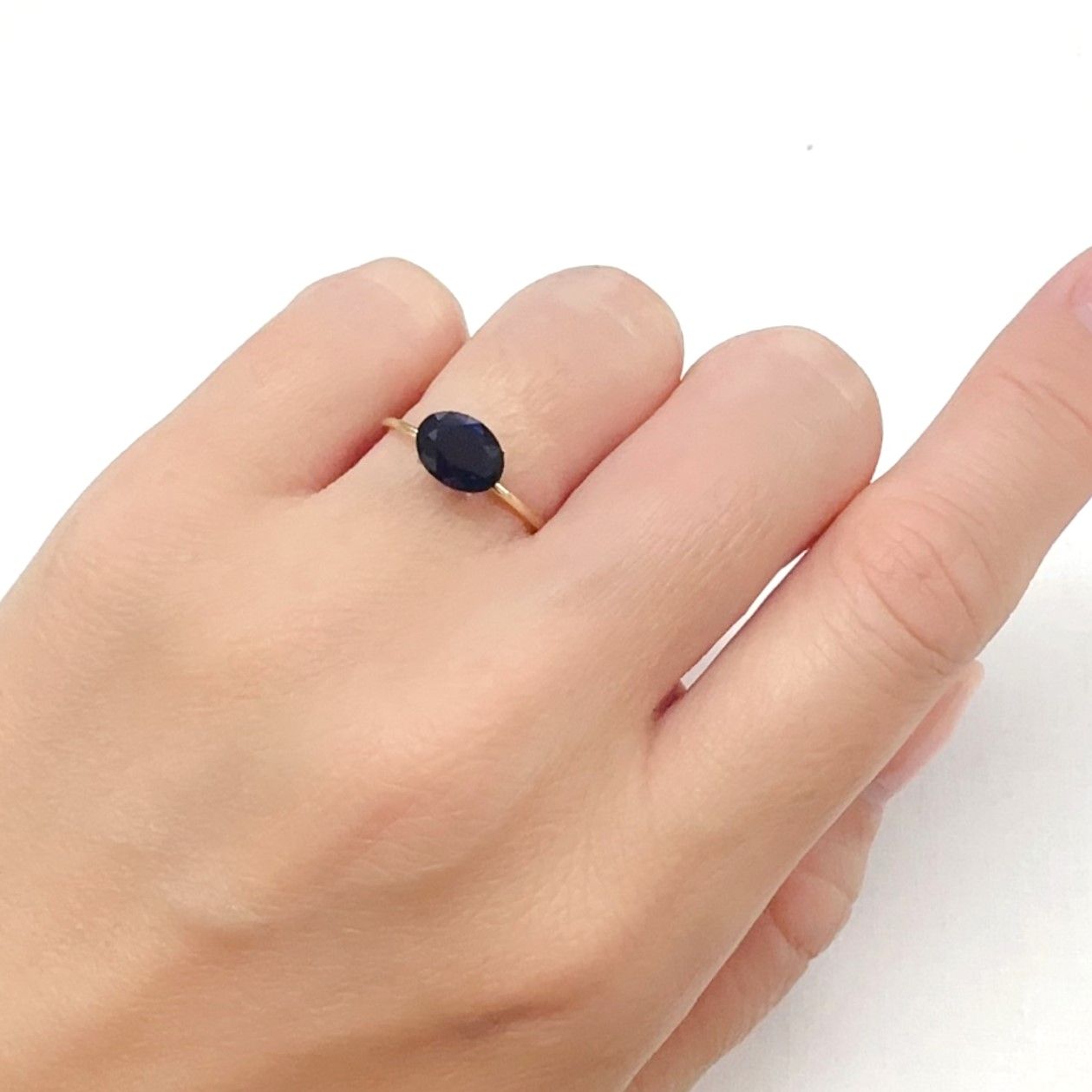 モリオン チベット産 1.31ct[240427348]8x6.2mm前後
