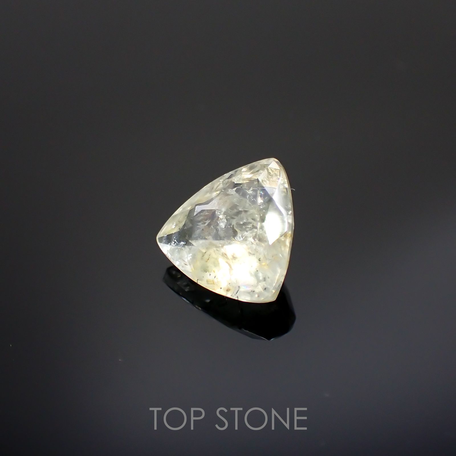 オーロラアクアマリン ブラジル産 2.10ct[220114391]9.1x9.2mm前後