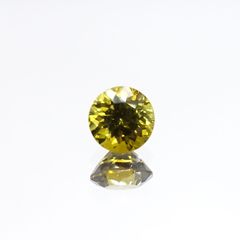 クリノゾイサイト(宝石名クリノゾイサイト)パキスタン産 0.60ct 識別済[220115594]5x5mm前後