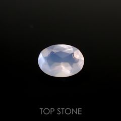 ムーンストーン(宝石名ムーンストーン) インド/スリランカ産 0.60ct 識別済[210912748]6.9×5mm前後