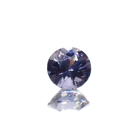 グレイッシュブルースピネル(宝石名スピネル)ビルマ/マダガスカル産 0.34ct[230722673]4.2x4.2mm前後