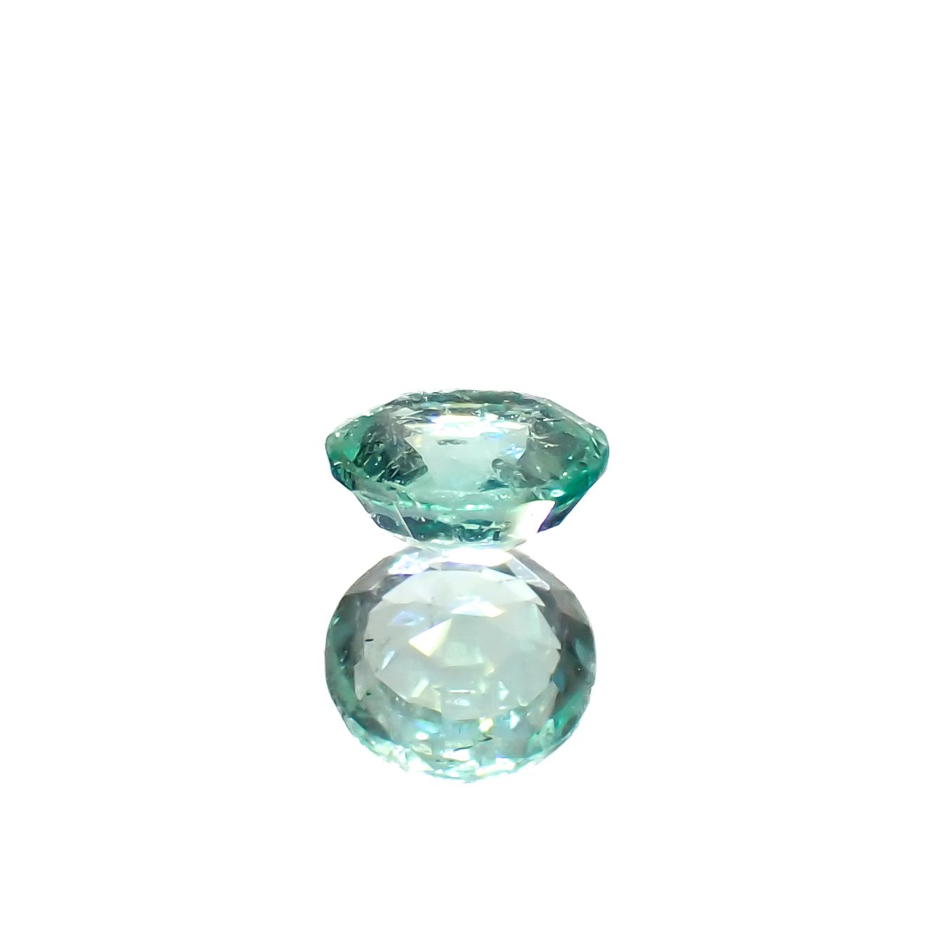 パステルカラーエメラルド コロンビア産 0.26ct[240225942]4.2x4.2mm前後