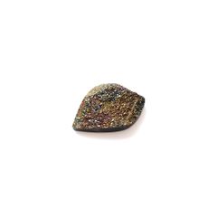 ◇フリーフォーム◇レインボーパイライト 原石 ロシア産 15.73ct[240326430]22.7x14.6mm前後