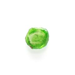 デマントイドガーネット 原石スライス(宝石名デマントイド・ガーネット) 0.25ct 識別済[210912781]5.1×4.8mm前後