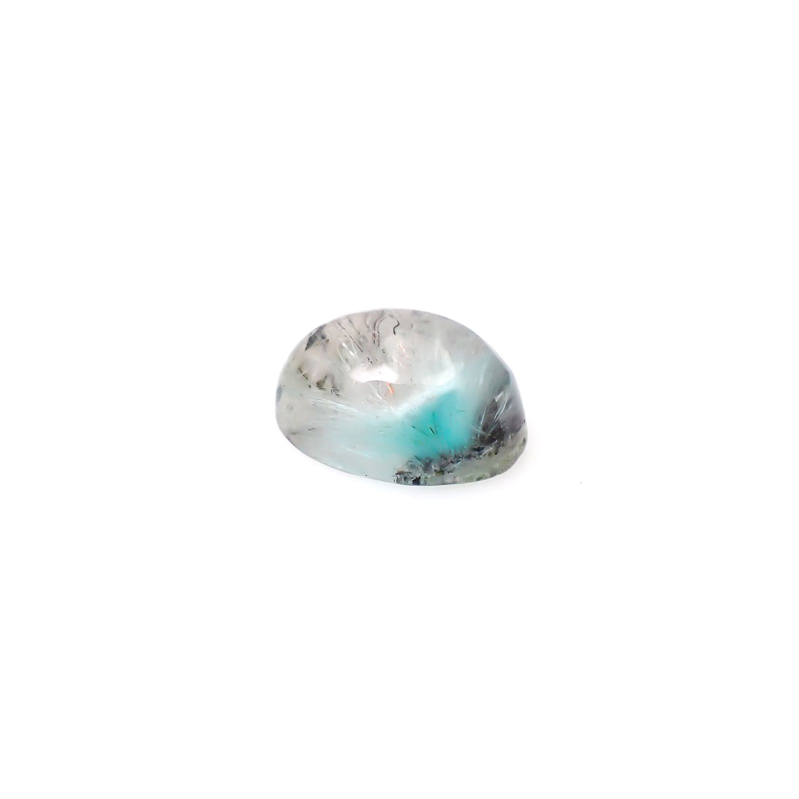 アホイトインクォーツ 南アフリカ・メッシーナ鉱山産 3.55ct [241029320]11.2x8mm前後