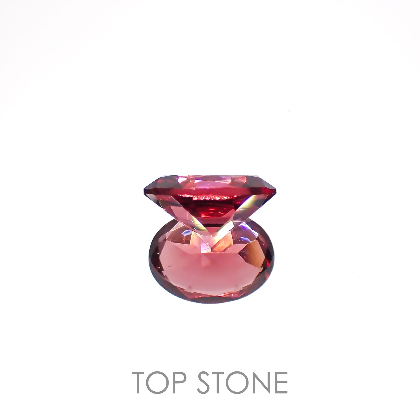 パイロープアルマンディンガーネット(宝石名パイロープ アルマンディン・ガーネット)ブラジル産 1.44ct 識別済[221219542]8x6mm前後