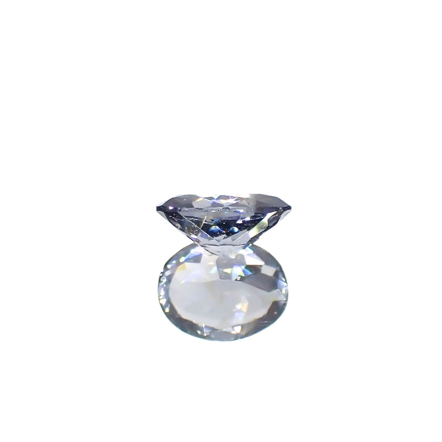 バイオレットスピネル(宝石名スピネル)ビルマ/マダガスカル産 0.32ct 識別済[230220667]4.9x3.9mm前後