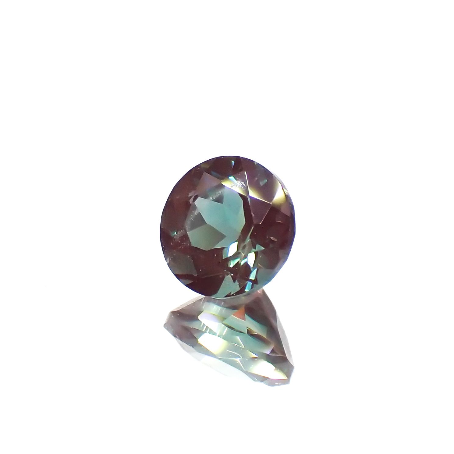 カラーチェンジアンデシン モンゴル産 0.49ct [230421466]4.9x4.9mm前後