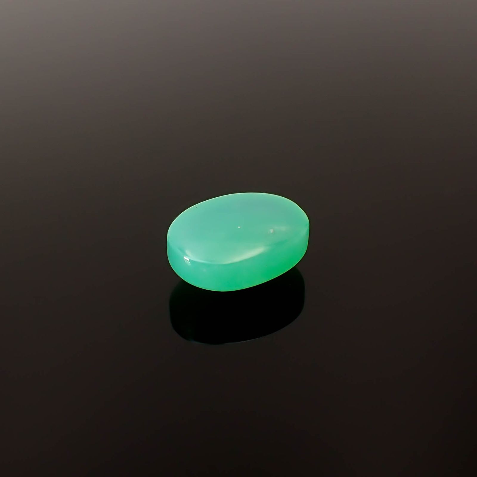 クリソプレーズ オーストラリア産 3.38ct [250730879]10.9x8mm前後