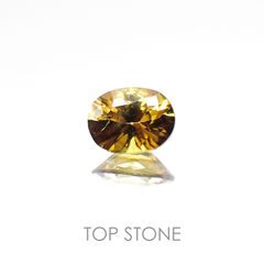 アンドラダイトガーネット ナミビア産 ルース 0.34ct[20096323]4.9×3.8mm前後
