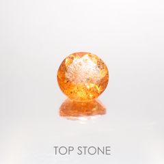 イリュージョンサンストーン インド産 1.91ct[220114207]8.1x8.1mm前後
