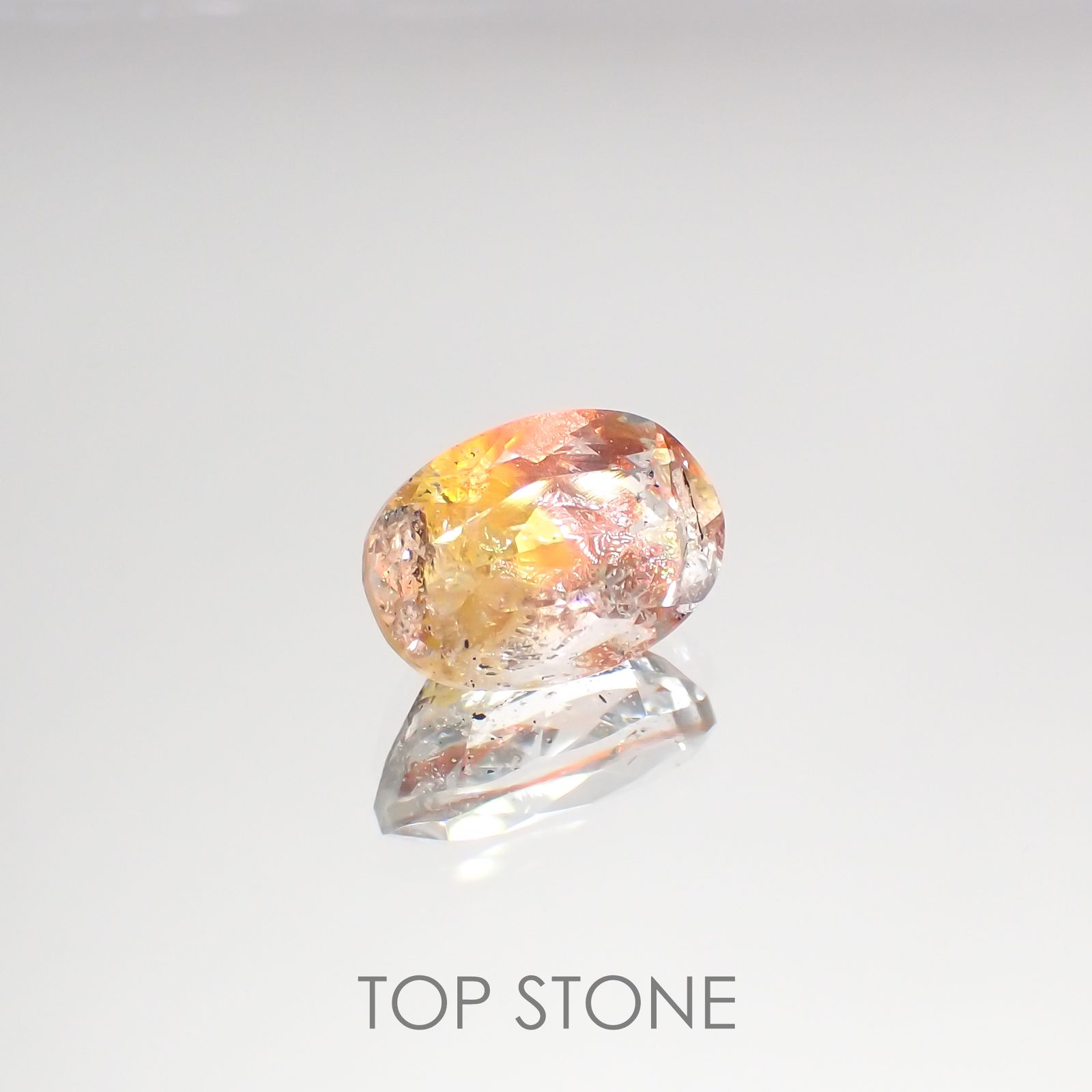 オーロラクォーツ ブラジル・ミナスジェライス産 2.95ct[220114381]10.8x7.6mm前後